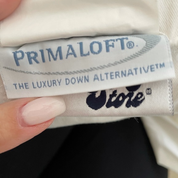 Two 16 x 16” Company Store primaloft pillows - Picture 4 of 5